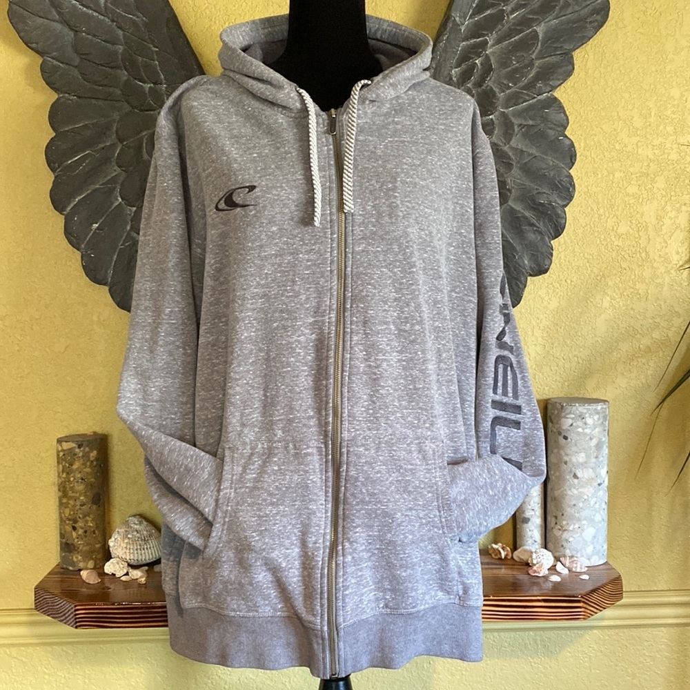 O’Neill Marled Zip Up Sweater